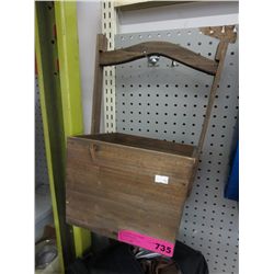 Wooden planter