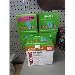 5 boxes of Tile MatSet.