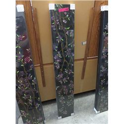 2 paint on canvas murals