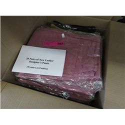 Case of approx 20 pairs of ladies designer pants