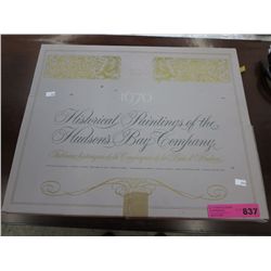 Prints of Historical Paintings of Hudson's Bay Company