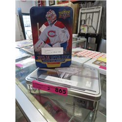 2 Tins of NHL Trading  cards