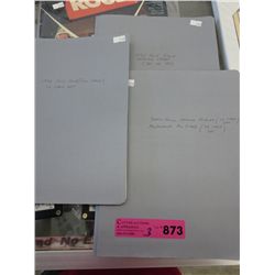 3 Binders of Cards