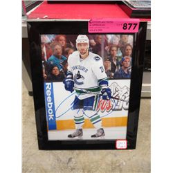 Chris Higgins autographed framed picture