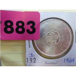 1964 Canadian Silver Dollar