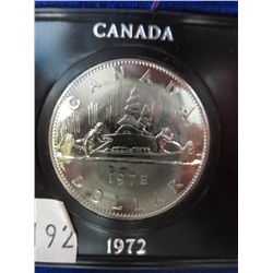 1972 Proof Silver Dollar w/ Case