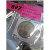 Image 2 : 1955 Canadian silver dollar .800 silver