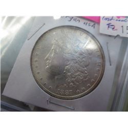1887 USA Morgan dollar Near mint