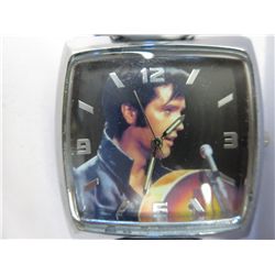 New, working Elvis Presley collector square watch