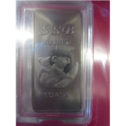 Australian mint .999 titanium Koala bear bars