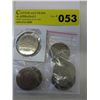 Image 3 : Ten old Canadian $1 coins - assorted years