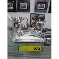 3 Pieces of Heavy Silver plate