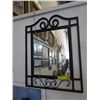 Image 1 : Metal framed mirror