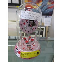 Betty Boop dome clock