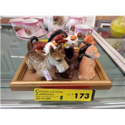8 Occupied Japan figurines