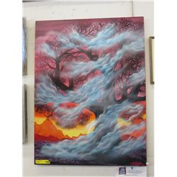 R. Billy Bogle acrylic on canvas