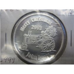 Silver Round, Christmas 2003
