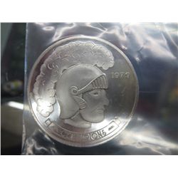 1979 Wizard of Oz Design Silver Round