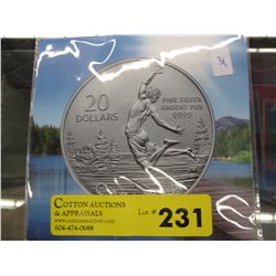 2014 Canada Summertime silver $20.00 coin