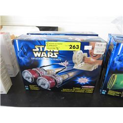 2 Star wars Episode 1 Pod racer toys