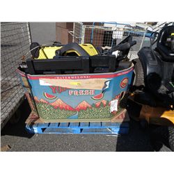 Bin of misc. household items & tools