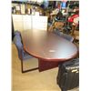 Image 1 : 7 Pc boardroom table & chair set.