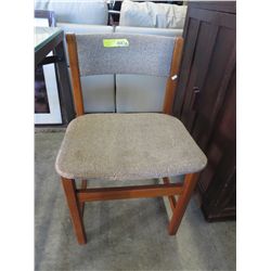Four vintage Danish teak dining chairs