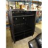 Image 2 : Wood entertainment cabinet
