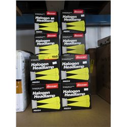 12 Halogen headlamps - H6054, in box