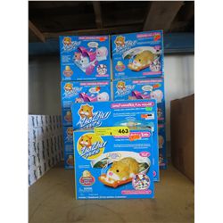 8 ZhuZhu Pets toys, in box.