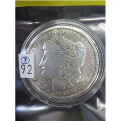 1890 - "O" US Morgan silver dollar