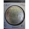 Image 1 : 1965 CDN silver dollar, .800 silver