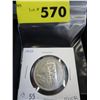 Image 2 : 1958 CDN Death Totem silver dollar