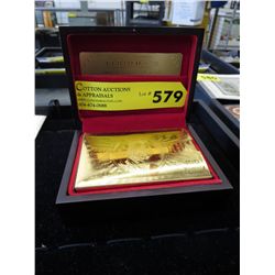 24 kt Gold Plated playing cards
