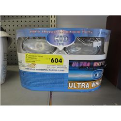 Automotive ultra white racing lamps HID type