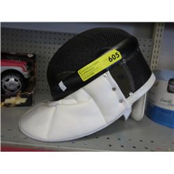 Fencing mask.