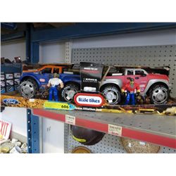 Little Tykes trucks & figurines