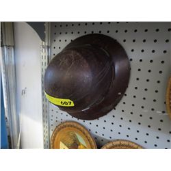 Antique miner's helmet, circa 1930s