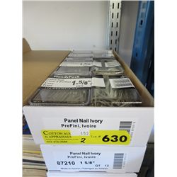 2 Boxes of panel nails - 1 & 5/8"