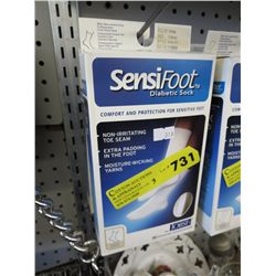 3 Pairs of navy diabetic socks
