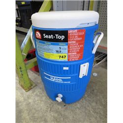 Seat top Igloo cooler