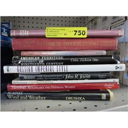 10 Hard cover books