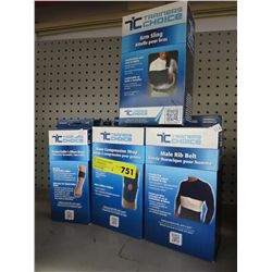 6 Braces, slings, etc.