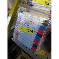 24 Packs of 6 markers