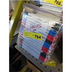 24 Packs of 6 markers