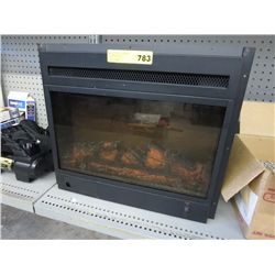 Electric fire place insert. 20" x 12" x 17"