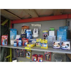 Shelf of medical support braces, etc.