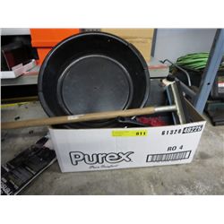 Box of shop supplies