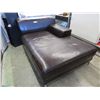 Image 1 : NEW Bonded leather corner unit chaise lounge