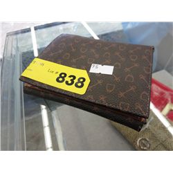 Leather Why Wallet, gently used.